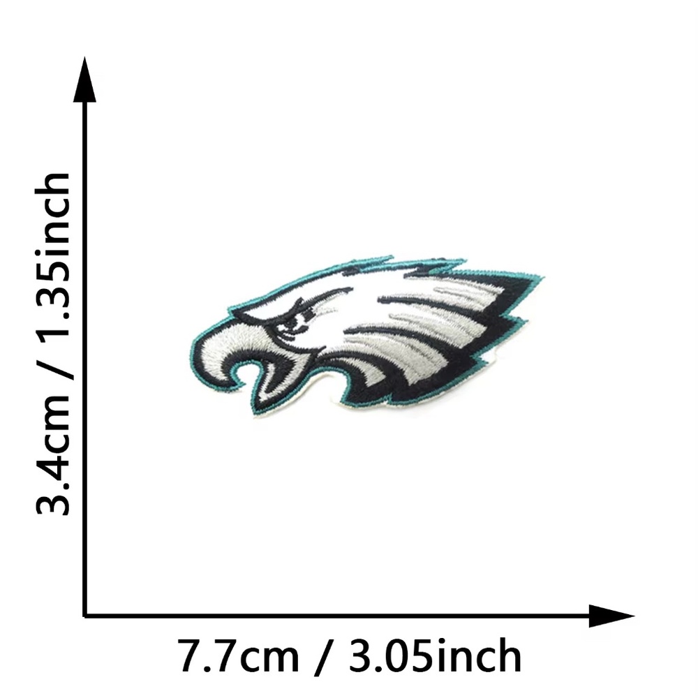 Philadelphia Eagles NFL Patches DIY Football All Teams Embroidered